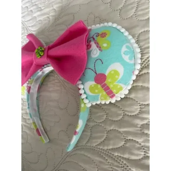 Disney Animal Kingdom Butterfly Handmade Minnie Ears - Picture 5 of 5